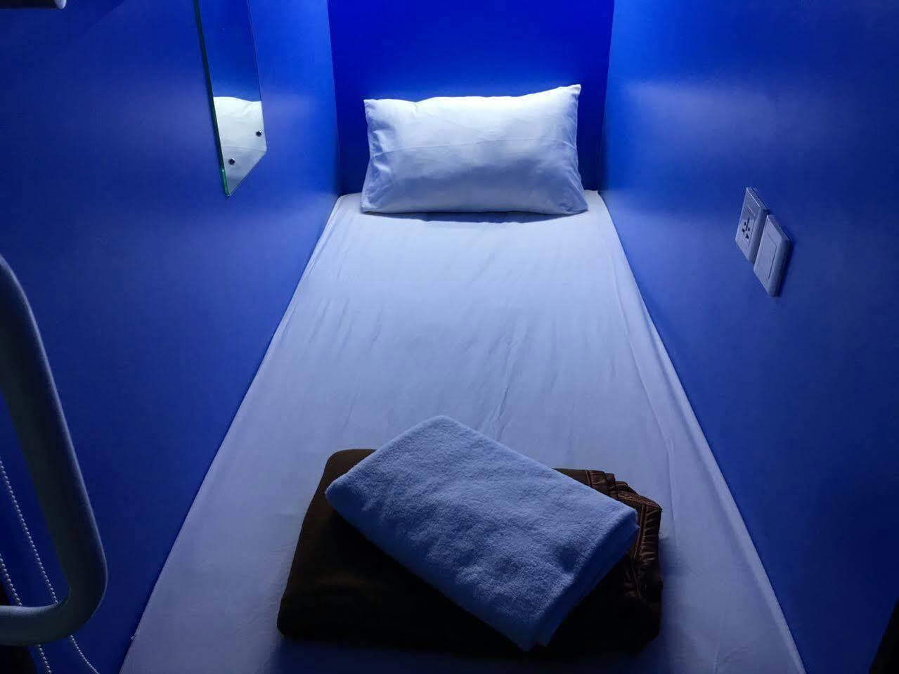 Qb Sleep Capsule Hotel Kuta Lombok Dış mekan fotoğraf